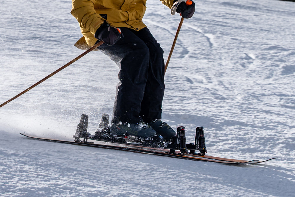 Mountain bikes solved this. Skis never did.