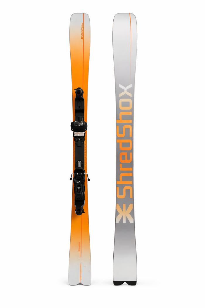 ShredShox Tahoe Orange : Full Suspension Ski Platform