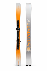 ShredShox Tahoe Orange : Full Suspension Ski Platform view 4